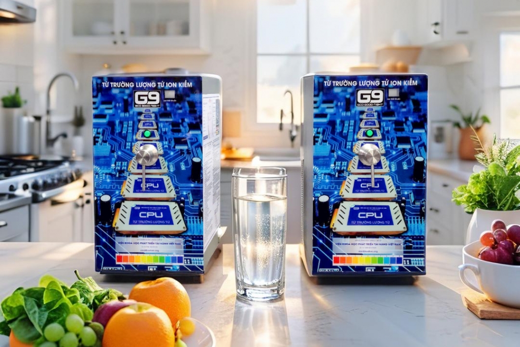 Máy lọc nước từ trường lượng tử Ion Kiềm G9- Giải Pháp Tự Nhiên Hỗ…