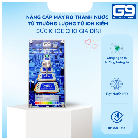 Nâng Cấp Máy Ro Thành Nước Tử Trường Lượng Tử Ion Kiềm